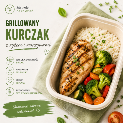 Soczysty grilowany kurczak
